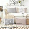 Modern Circles Patterned Pillowcase Suitable For Sofa Bedroom Car Pillow Cover Cushion Rectangular Back Cushion