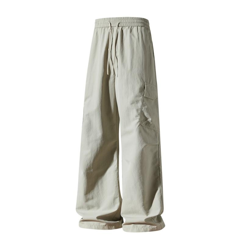 Pantalones Casuales para Hombre Verano Finos Sueltos Pierna Recta Pantalones Deportivos Pantalones para Hombre