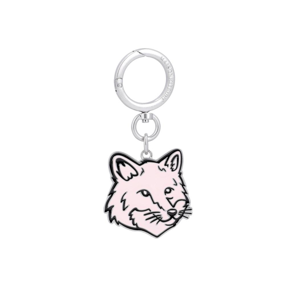 Maison Kitsune Bold Fox Head Keyring 0446 PM06900AM1002 0446