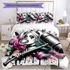 3pcs Duvet Cover Set (1*Duvet Cover + 2*Pillowcase, Without Core), Superhero Print Soft All‑Season Bedding Set, Home Bedroom Decor Gift
