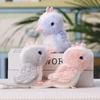 Plush Bird Keychain Cute Small Sparrow Toy For Bag Decoration And Collectors