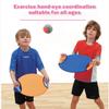 Funny Ball Toy Parent Child Easy Apply Throwing Kids Toy Racket Catch Ball Game Set Interactive Outdoor Sports Elastic Plate