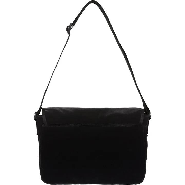 Supreme Velvet Small Messenger Bag Black