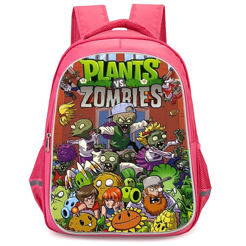Plants Vs. Zombies Plants Vs. Zombies Anime Backpack Student Bag
