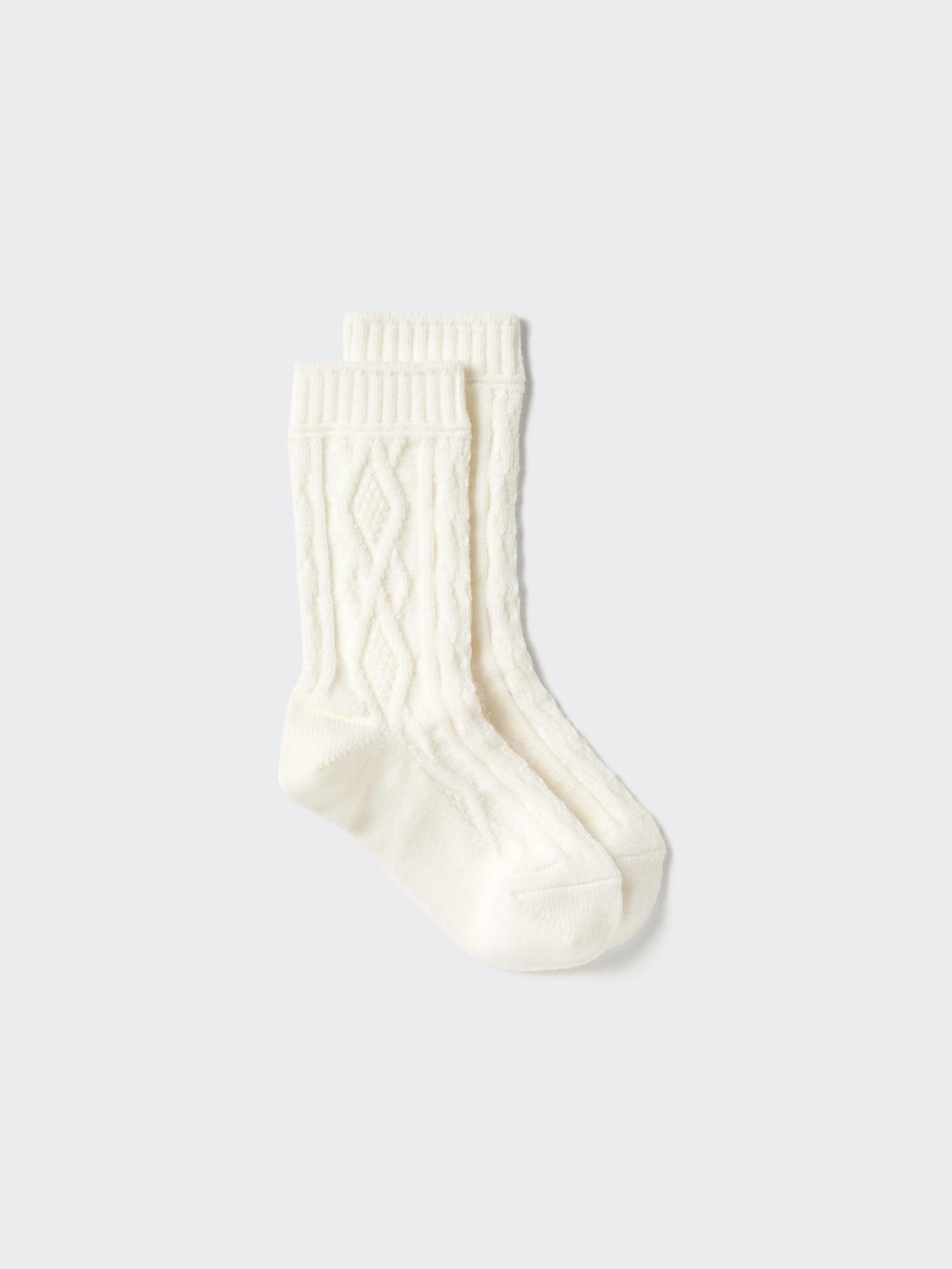 

Uniqlo Heattech Sox Cable 00 WHITE/WOMEN 2325