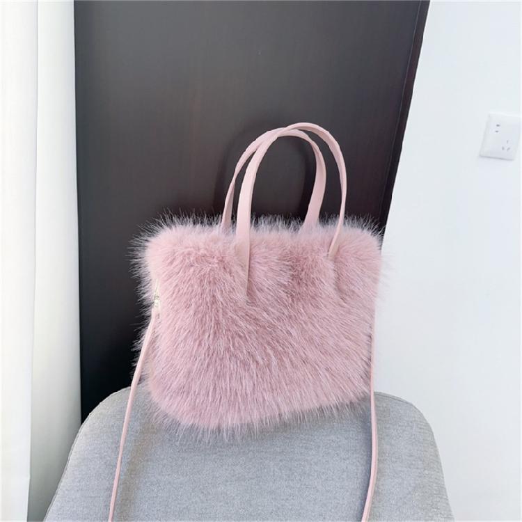 Versatile Plush Shoulder Bag Convenient and Practical Crossbody Bags Handbag