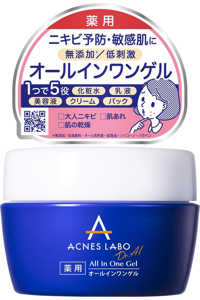 Capsule Gel Acnes Labo 80g Médicamenté [Quasi-médicament] Tout-en-un [Soin de l'acné]