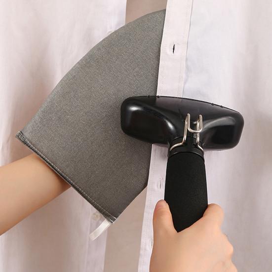 Garment Steamer Ironing Glove with Finger Loop Heat Resistant Handheld Anti-Steam Mitt Clothes Steaming Ironing Board Hand Protector
