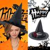 Flower Skull Wizard Cap Skeleton Hand Witch Hat Creative Halloween Witch Hats  Night club