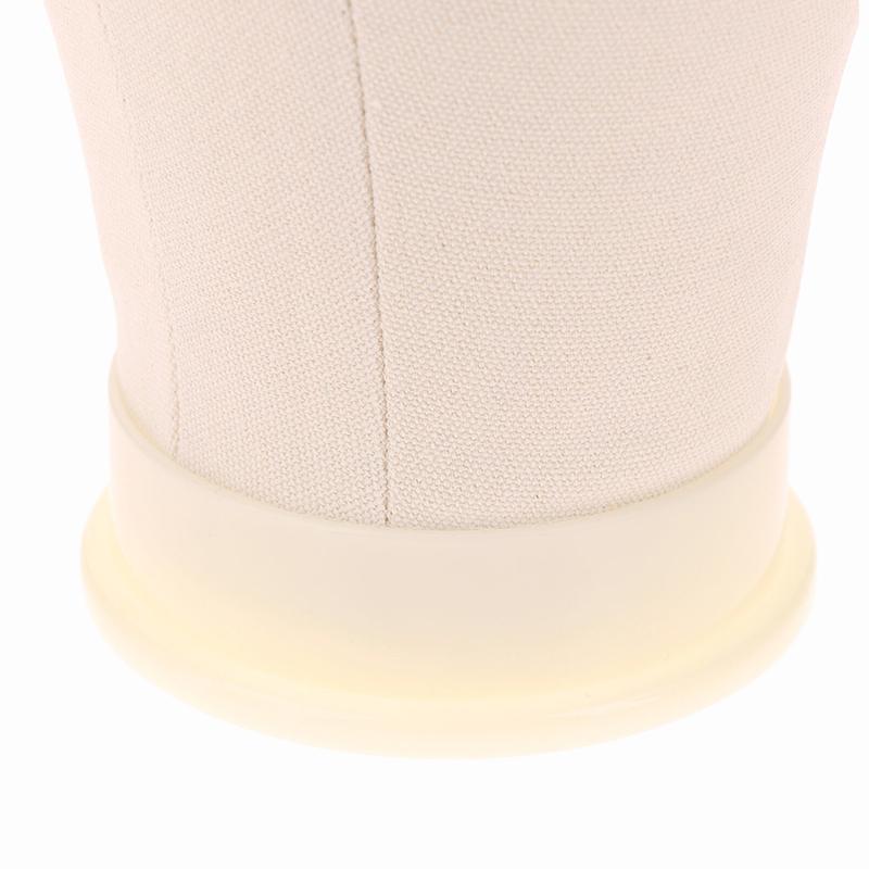Canvas Wig Head Wig Stand 21-24Inch Mannequin Head For Hairstyling Displaying Making Wig Stand With Head Wig Supports Holder