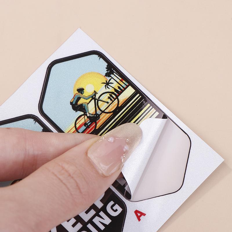 2 szt. Naklejki na ramę roweru elektrycznego, motocykla, naklejki wodoodporne na górną rurę roweru, dekoracyjna rama roweru, motocykla