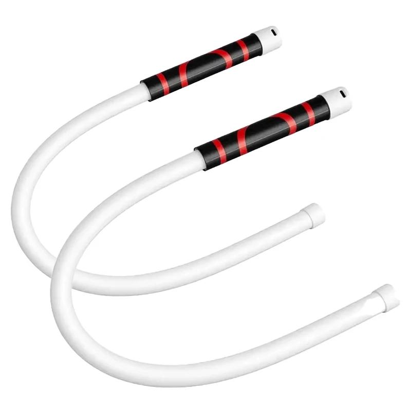 73cm LED Flashlight Stick Flexible Silicone LED Strip Light Professional Car Work Light 3 Brightness Modes Bendable Light Stick for Car Repair