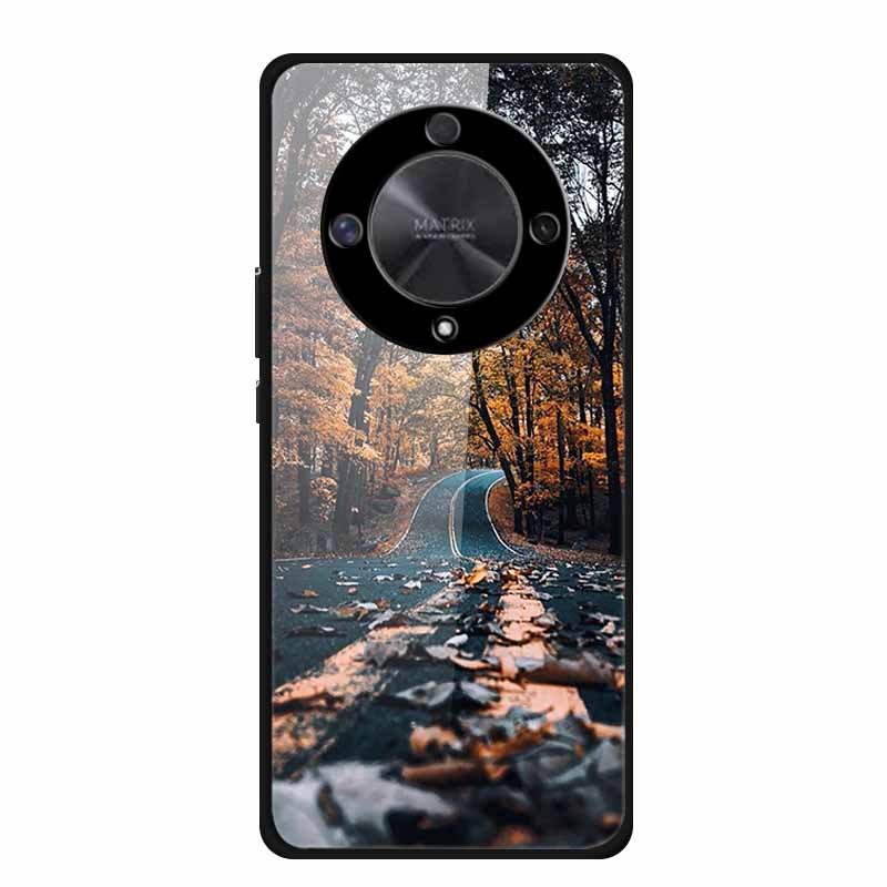 For Honor X9B Case X9A 5G Luxury Tempered Glass Hard Back Cover for Honor X9A 5G Phone Cases Fundas Honor x 9B X9 B 5G X 9A X9 A