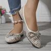 Fashion Rimocy Sexy Black Mesh Women Flat Shoes 2025 Spring Summer Lace Up Bow Soft Sole Office Shoes Light Breathable Point Toe Sandals