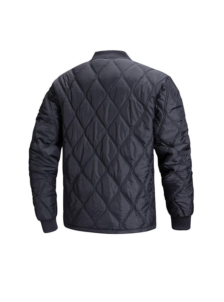 Men's 3D Winter Stand Collar Cotton Jacket - Simple, Comfortable, Warm