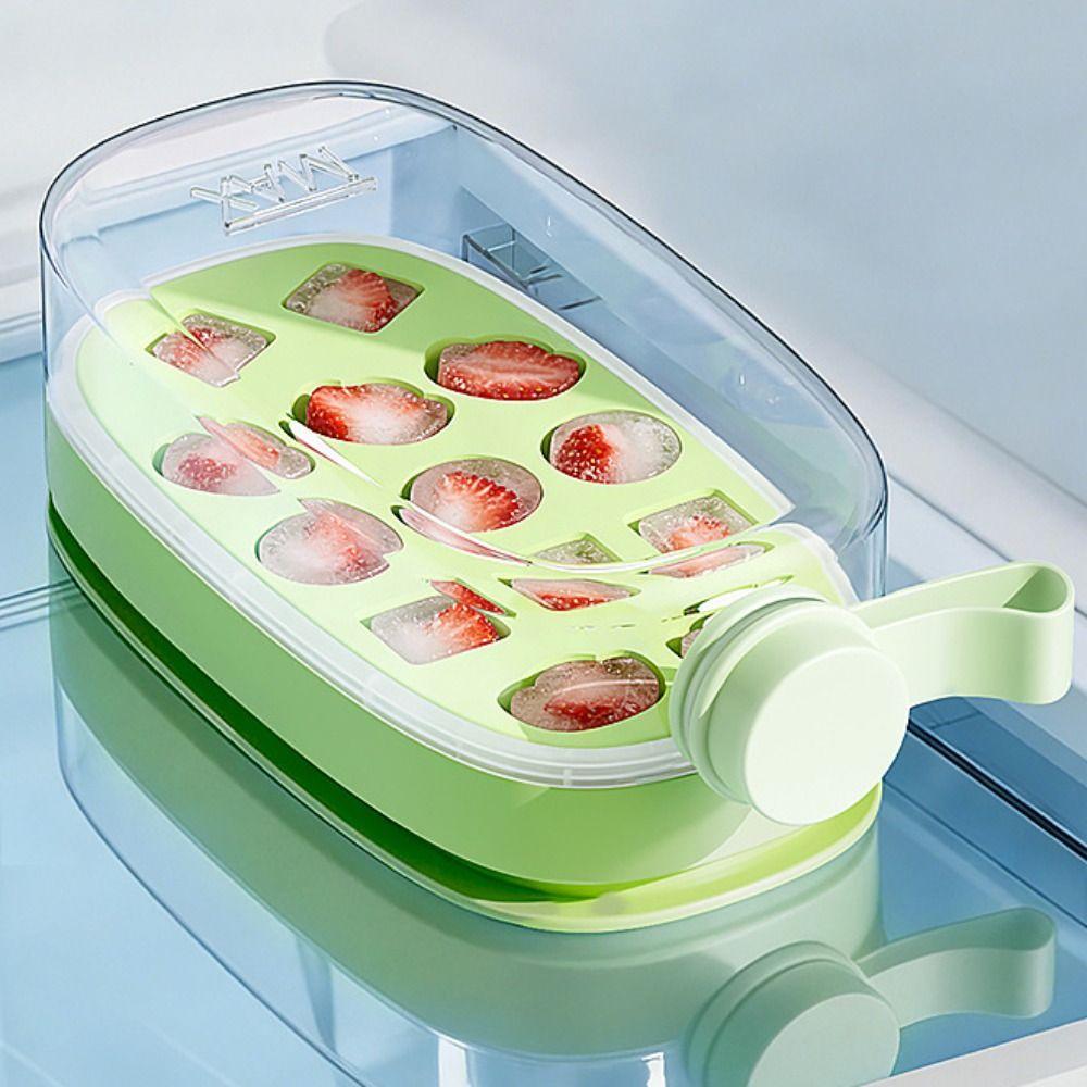 Reusable Ice Cube Kettle Press Type Ice Cube Molds Ice Cube Water Bottle  Kitchen Tools