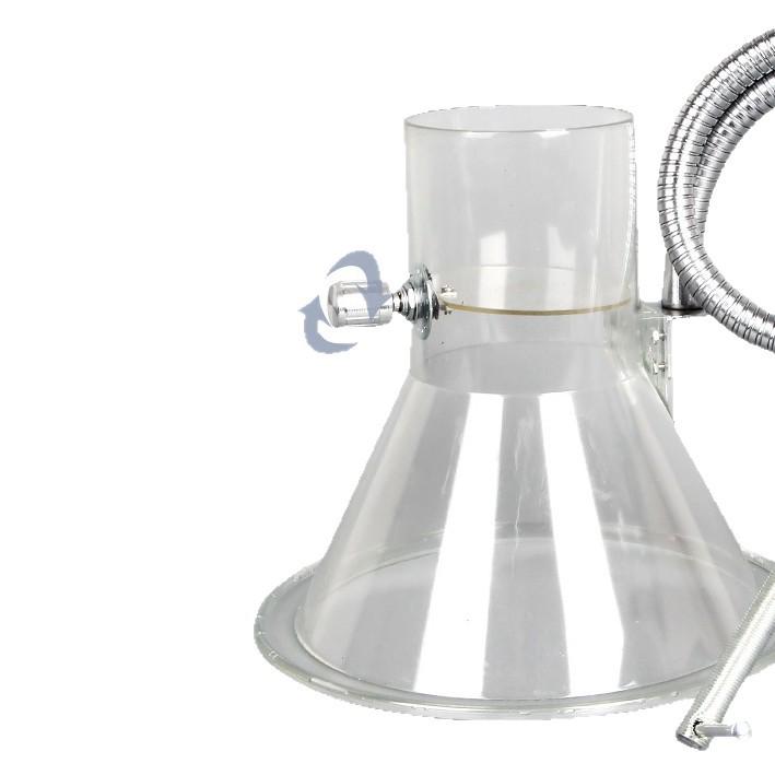 Konektor ústí digestoře pro odsávání pájecích výparů - Dostupné ve velikostech 2,5, 3 a 4 palce