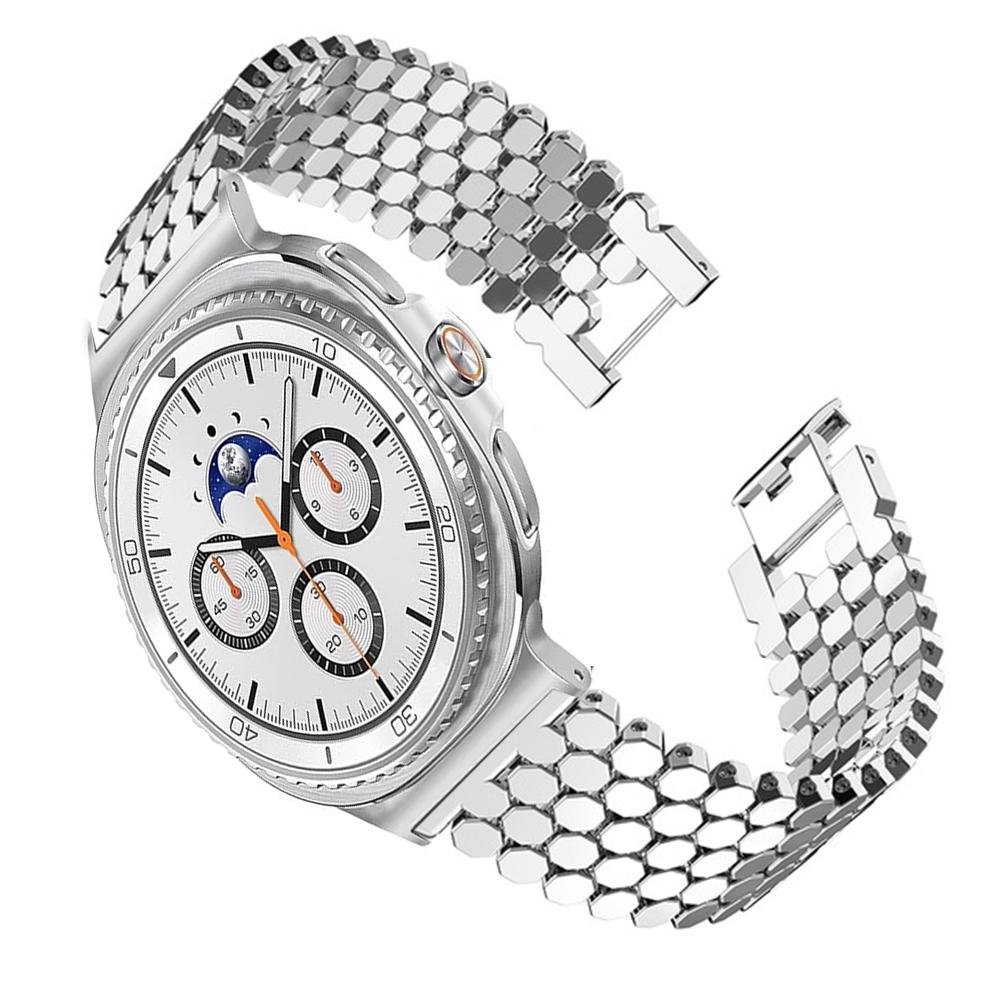 Stainless Steel Strap For Samsung Galaxy Watch 8 Classic 46mm 40mm 44mm Metal Watchband Bracelet Correa For Galaxy Ultra 2025 Watch 7/6/5/4 Band