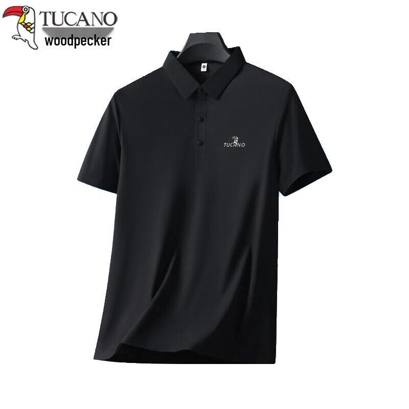TUCANO Men's Breathable Short Sleeve Polo Shirt
