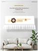 Air Conditioner Wind Deflector: Prevents Direct Blowing with Cute Print, Fits Hanging Units, Fully Enclosed Dust Cover Included.
