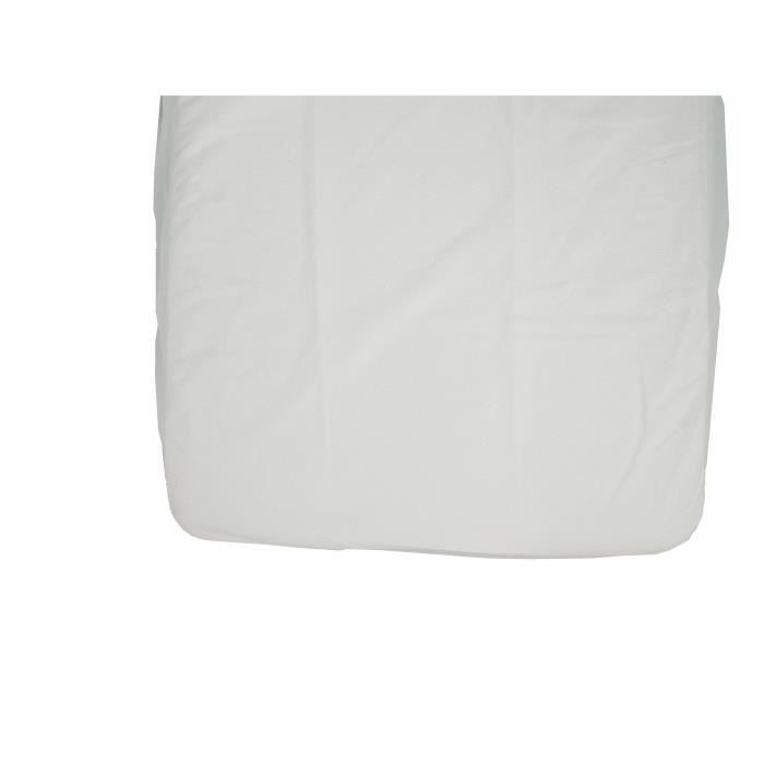 Protège-matelas 120x60cm. En coton imperméable et respirante, lot de 3