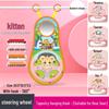 Kids' Interactive Cartoon Steering Wheel Toy for Rear Seat