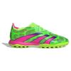 Adidas PREDATOR LEAGUE TF Turf Cushioning Abrasion Resistant Breathable Soccer Shoes Unisex Green Purple IF9422