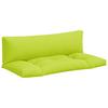 2 Piece Palette Cushion Set Neon Green Fabric