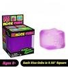 NeeDoh PEACE O' CAKE Squishy Toy NEE DOH Rainbow Cake Stress Fidget Sensory Toy Stress Relief Squishy Cube Anti-Anxiety Toy