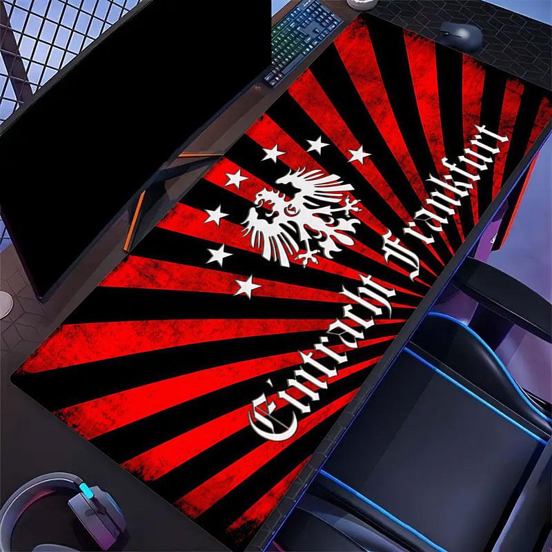 Eintracht Frankfurt Large Gaming Table Cushion Non-slip Laptop Tablet Big Mousepad XXL Mat Mini PC Playmat With Lock edge