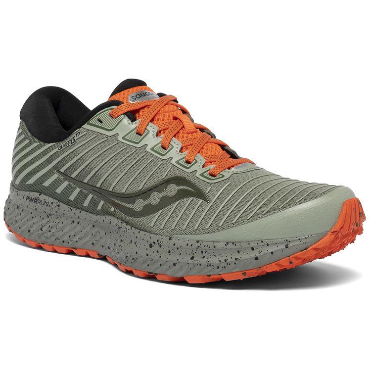 Saucony Guide 13 Trail Running Shoes Men Sneakers Gray S20558-25