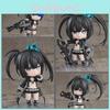 Entzückende schwarze Rock Shooter Chibi Nendoroid 2155 Alicia Actionfigur Modell PVC 10cm
