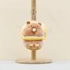 Adorable Soft Plush Water Capybara Keychain Cute Cartoon Stuffed Animal Toy
