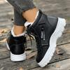Fashion Thicken Plush Warm Ankle Boots for Women Fashion Thick Sole High Top Winter Sneakers Woman Comfort Non Slip Fur Lined Snow Boots