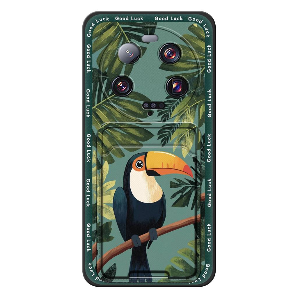 TPU Cute Phone Case For Xiaomi 13 Ultra Anti-dust Graffiti Shockproof Anti-knock Silicone Card bag Dirt-resistant Cover