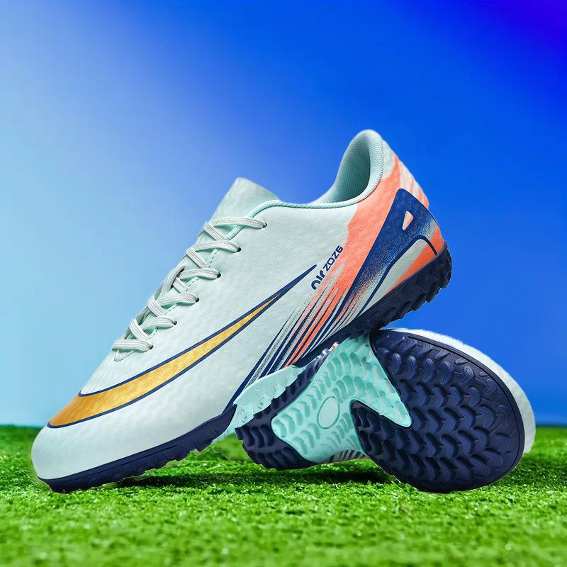 Kopačky s nízkým svrškem tf kolíky umělý trávník AG kolíky chlapci a dívky teenageři studenti sportovní tréninkové boty