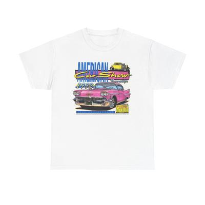 Men's and Women's T-shirts Retro Car Show Tee, Muscle Car Cruise Ins, Unisex