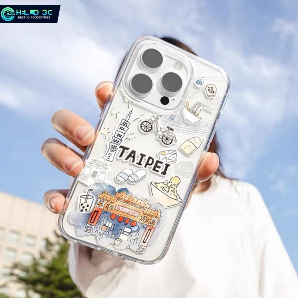 Switcheasy City Painting magnetic case compatible with iphone 15 pro max case shockproof case iphone 15 case drop-ressistant for iphone 15 plus case