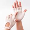 1 Pair Women Half Finger Anti Slip Yoga Gloves Pilates Cycling Fitness Aerial Yoga Training Protective Gloves Sports Accessories 6
