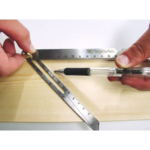 Niigata Seiki SK Free Square with Graduations, 150mm, FS-150M