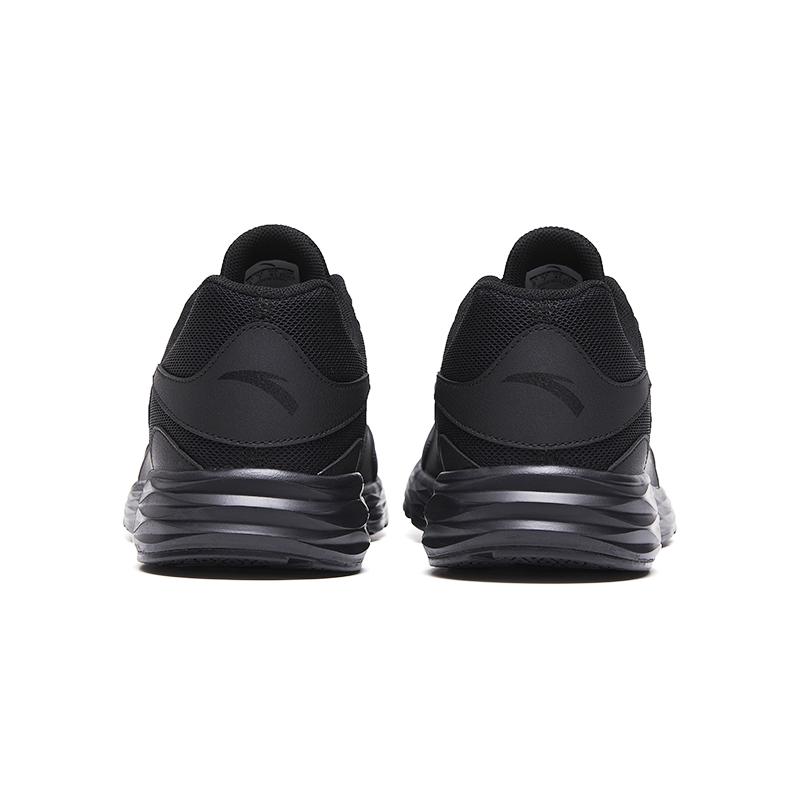 Anta Komfortable Støtdempende Slitesterke Lettvektige Sklisikre Lave Løpesko Herre Sneakers Svart 912355592-5