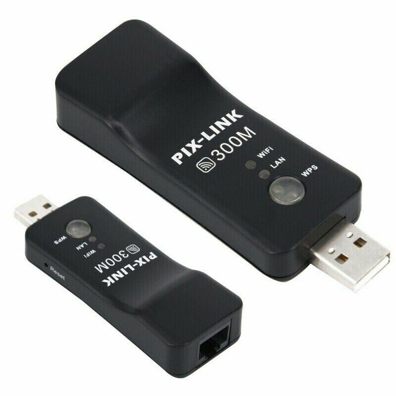 WLAN-Adapter, WiFi-Dongle, RJ-45-Ethernet-Kabel für Samsung Smart TV