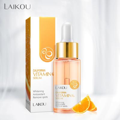 Vitamin C Whitening Facial Serum Remove Dark Circles Fade Freckles Spots Melanin Moisturizing Brightening Face Essence
