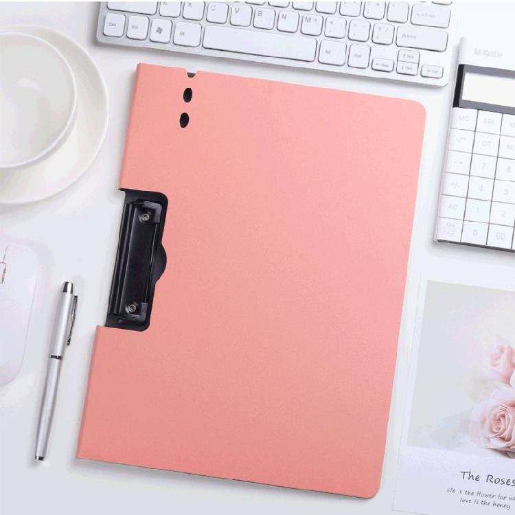 File Organiser Clipboard with Metal Clip Standard Size Flipping Clipboard Document Folder For Office School