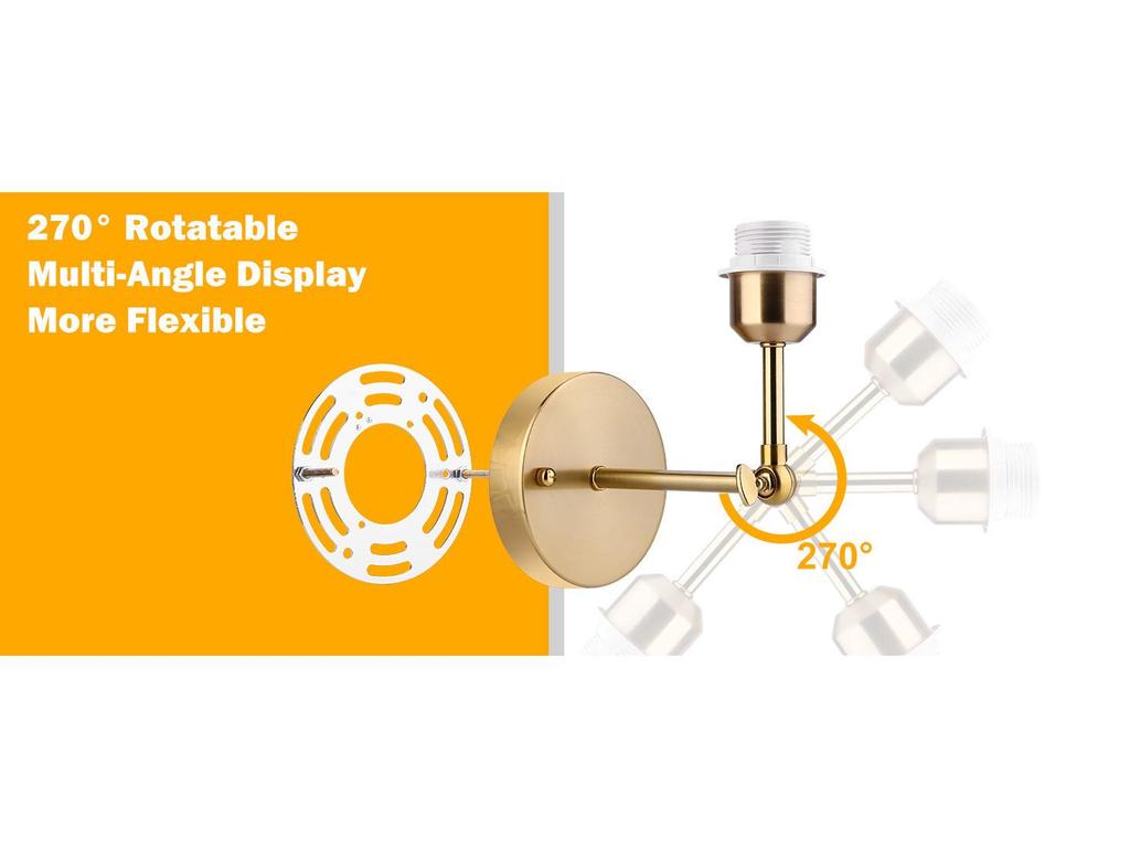 Wireless Battery-Powered RGB Wall Lamp for Hotel or Bedroom with Remote Control