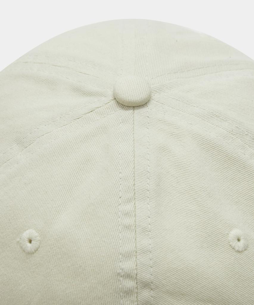 COLUMBIA UNIVERSITY Nyc Emb Washed Oversized Cap_Ivory