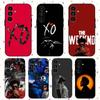 The W-Weeknd Phone Case For Samsung S24,S21,S22,S23,S30,Ultra,S20,Plus,Fe,Lite,Note,10,9,5G Black Soft Cover