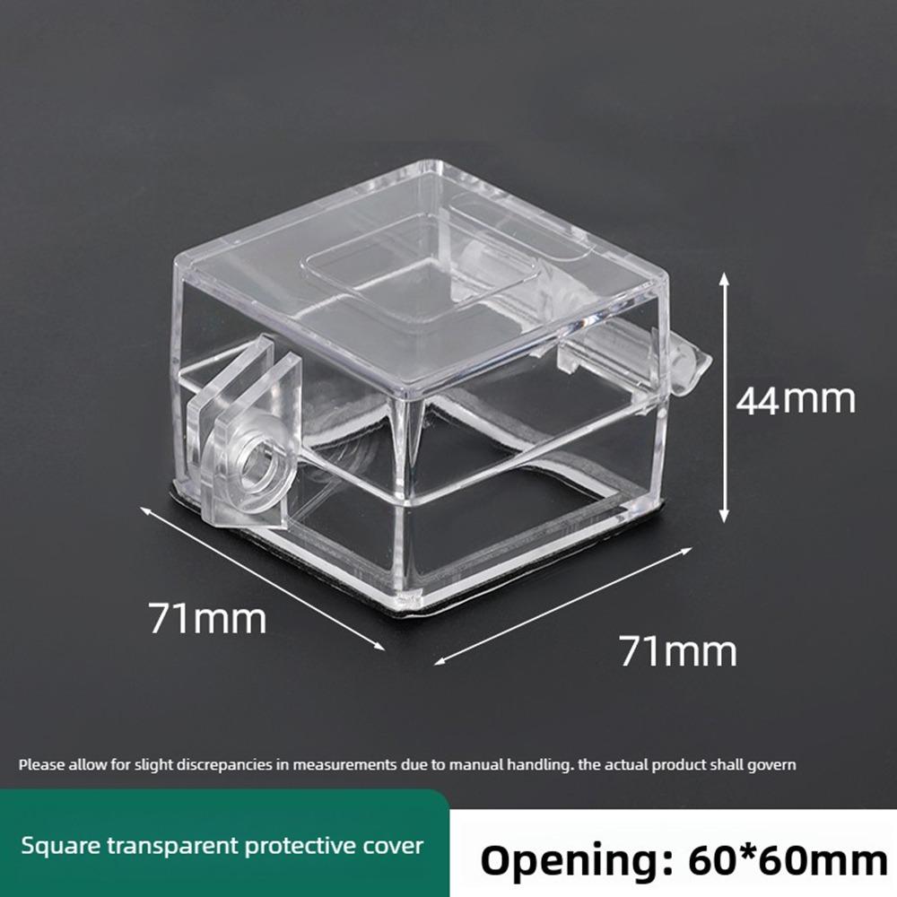1Pcs Transparent Button Protection Cover Anti Misoperation Cover  for Workshop Automation Setup