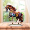 Creative Design Colorful Artistic Horse Home Desktop Decoration Ornament