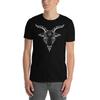 Baphomet Pentagram Satanic Satanism Gothic Horror Short-Sleeve Unisex T-Shirt Mens Womens Tees Top